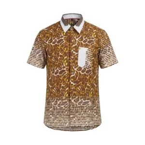 Golden Leopard Fusion Shirt