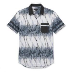 Modern Men’s Geometric Print Shirt