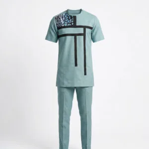 Mint Green Kaftan – 2 Piece Set