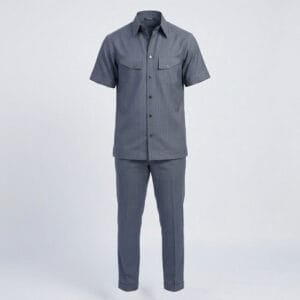 Men's Pinstripe Safari – 2 Piece Set