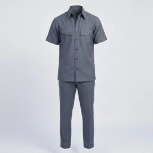 Men's Pinstripe Safari – 2 Piece Set