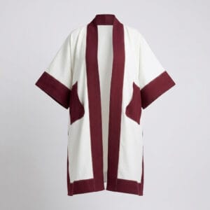 Luxury Women's Structured Longline Kimono Jacket